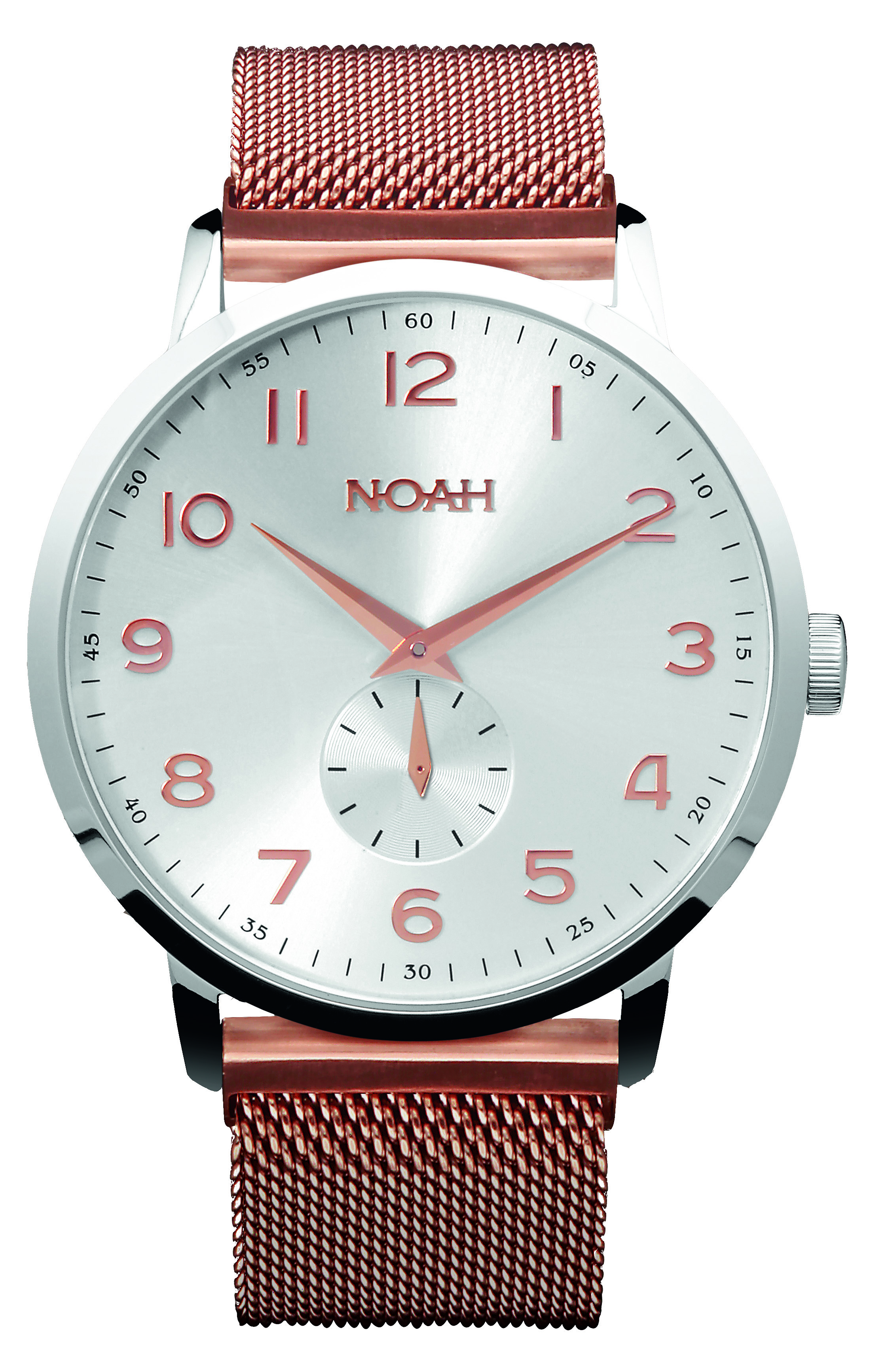 slimline-rosegold-steel-transparant Noah Slimline Rose Gold Steel