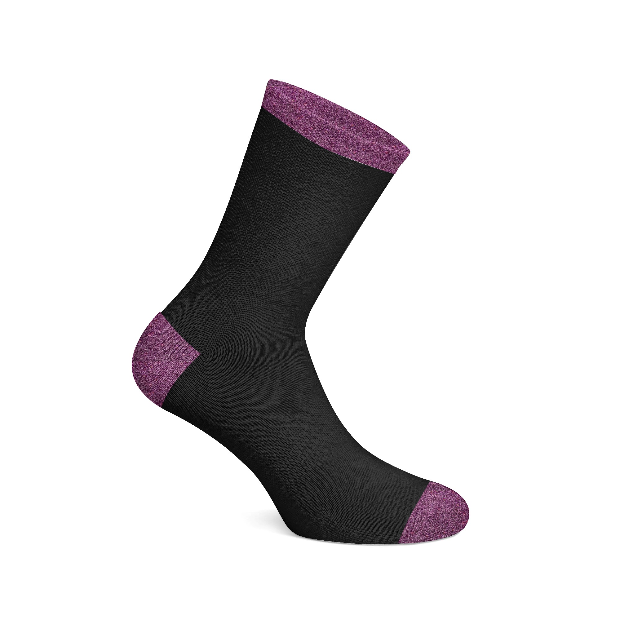 purple-lurex-sock