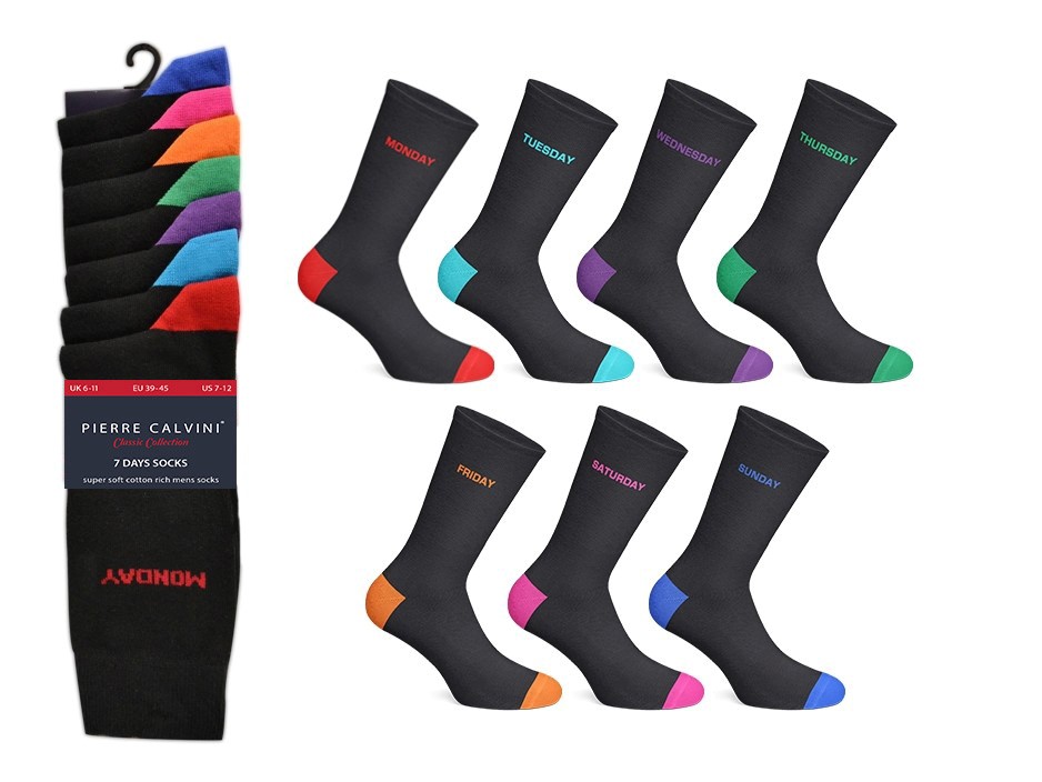 pierre-calvini-7-days-cotton-socks